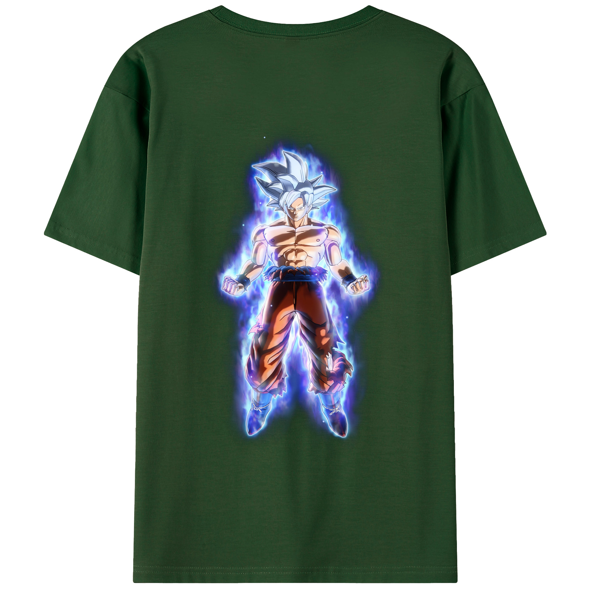 （画像用） ドラゴンボール 孫悟空（そん ごくう）Son Goku カカロット DRAGON BALL Kakarotto 綿100％半袖Tシャツ（背面プリント）